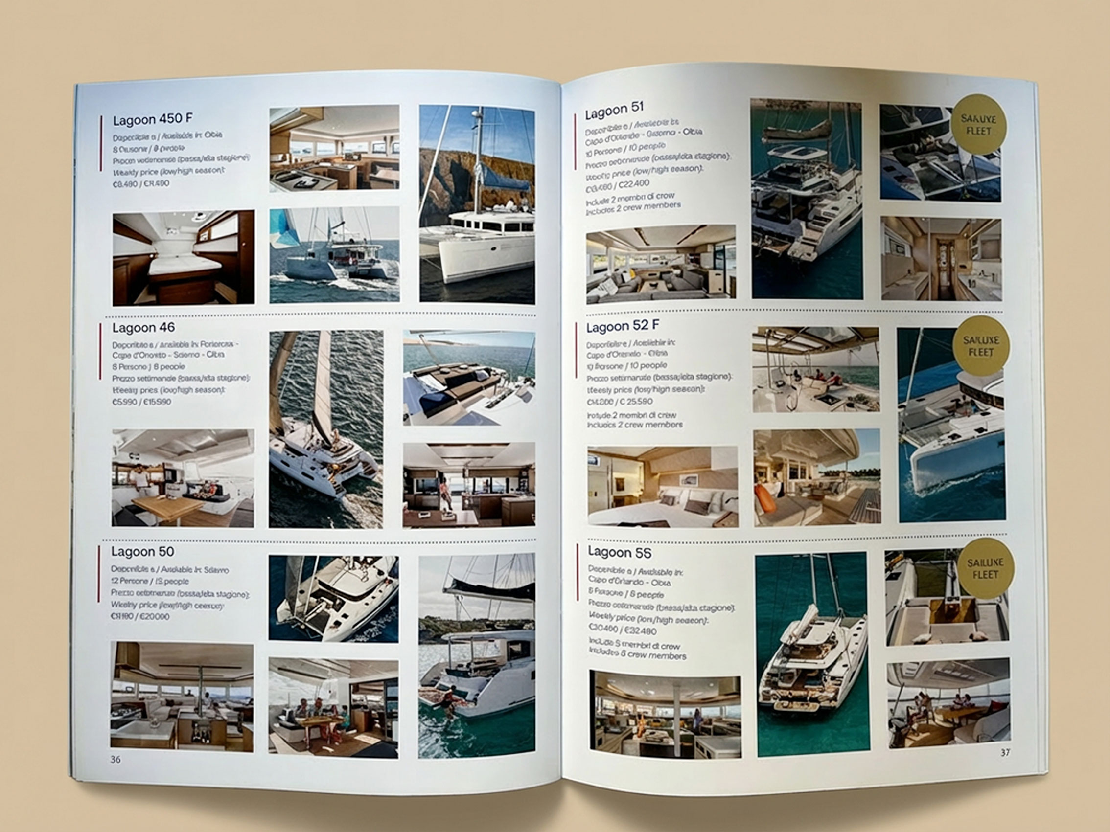 Rivista, Spartivento