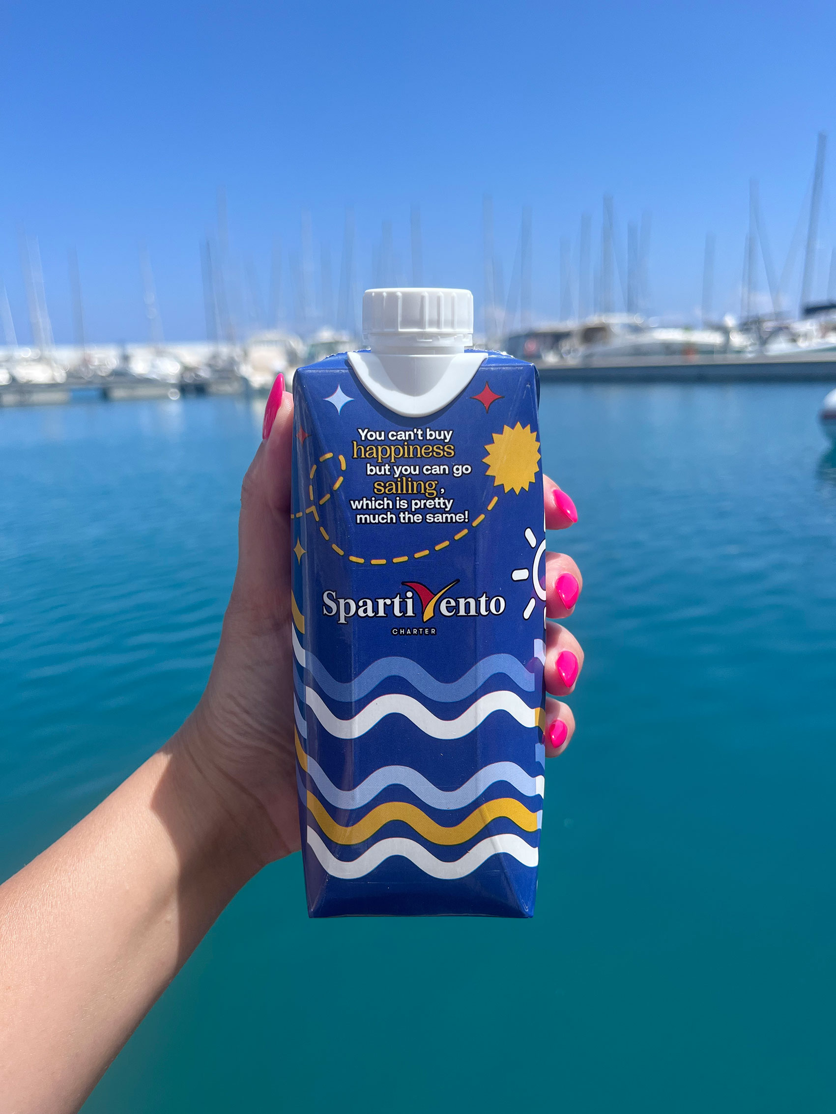 Garrafinha d’água, Spartivento